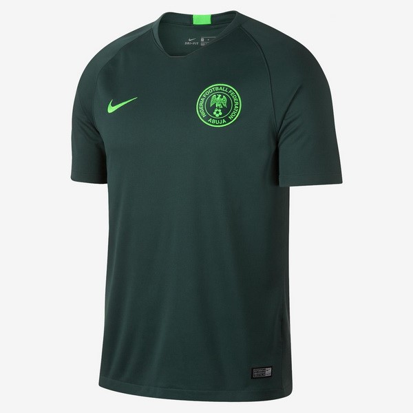 Thailande Maillot Football Nigeria Exterieur 2018 Vert